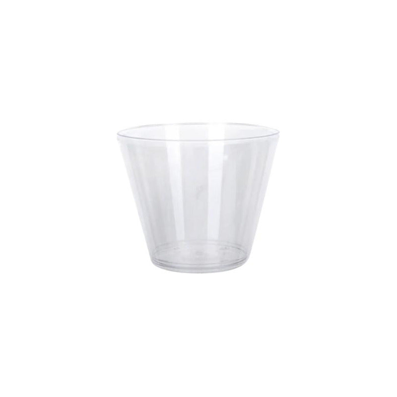 10 Vasos Para Postres Acrílicos Transparentes 270 Ml