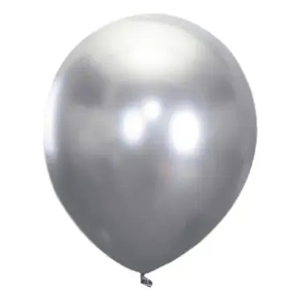 Pack 50 Globos Cromados Metalizados 30 Cm