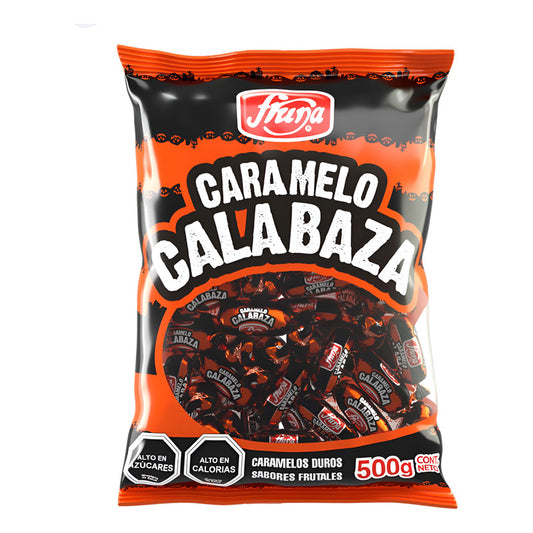 Dulces Caramelos Halloween Calabaza 500 Grs