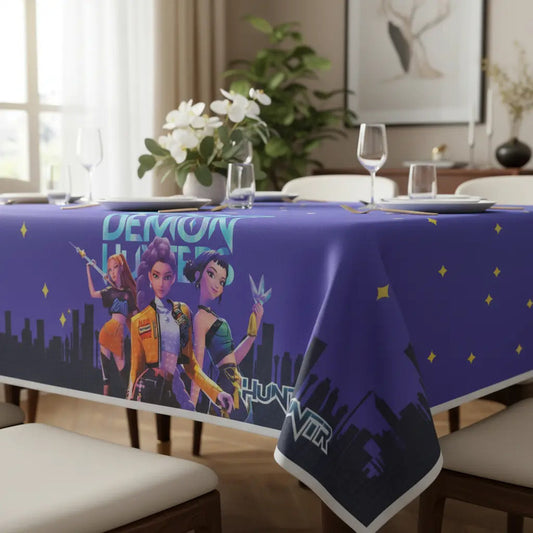 Cotillón Cumpleaños Mantel Decorativo Guerreras Kpop Guerreras K Pop