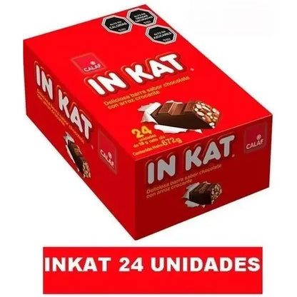 Inkat Calaf Chocolate Con Arroz Crocante Caja 624 g 24 U