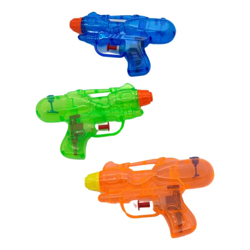 Pack 20 Sorpresas Cumpleaños Pistolas De Agua Niños Surtido