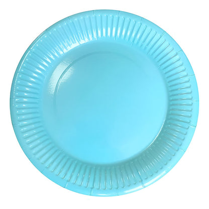 Pack 10 Plato Cartón Cumpleaños De Color Para Fiestas