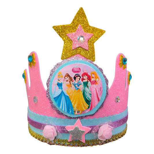 Corona De Cumpleaños Festejado Princesas Disney Cotillón