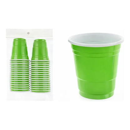 Pack 30 Vasos Plásticos Shot 3 Oz Colores