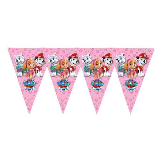 Cotillón Sky Paw Patrol Banderín Decorativo Cumpleaños