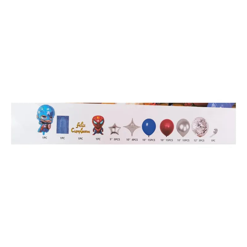 Kit Decoración Fiesta Candy Bar Spiderman Dekotillon