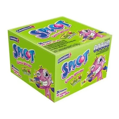 Chicle Ácido Splot Colombina Pack 24 Unidades