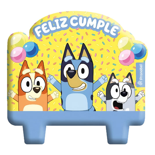 Vela De Cumpleaños Bluey