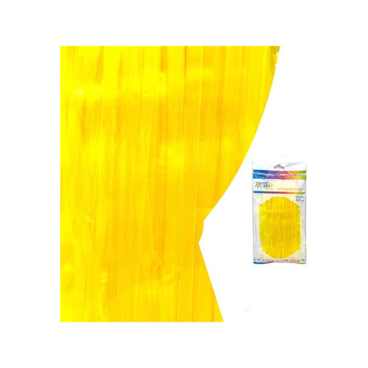 Cortinas Metálicas De Cumpleaños Colores Fluor 100 X 200 Cm