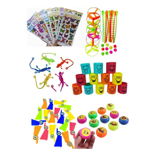 Pack 60 Relleno Piñatas Sopresas Surtidas Niños