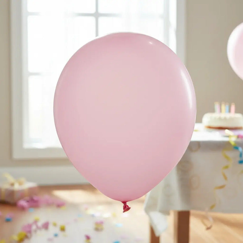 Pack 25 Globos De Colores 25 Cm Cotillon