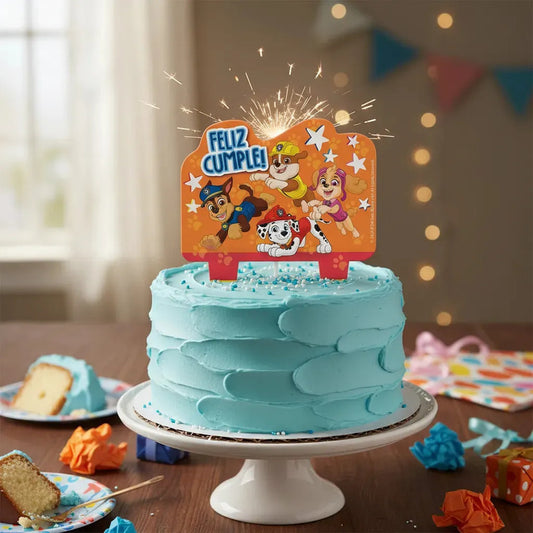 Vela De Paw Patrol Para Cumpleaños