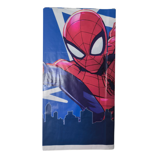 Cotillón Infantil Mantel Cumpleaños Spiderman 137x183 Cm