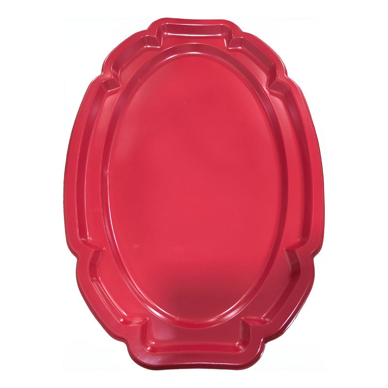 Pack 3 Bandejas Plasticas De Color 30x29 Cm