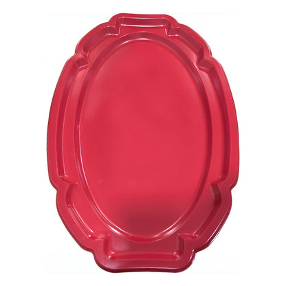 Pack 3 Bandejas Plasticas De Color 30x29 Cm