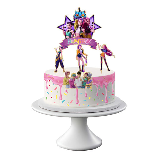 Toppers Para Torta Cumpleaños Guerreras Kpop