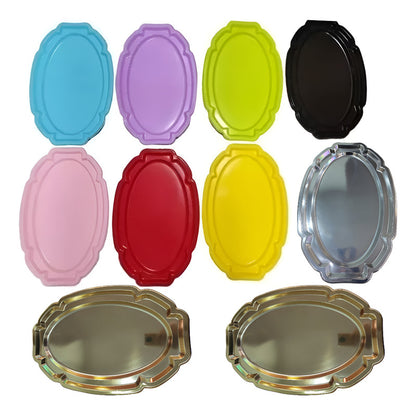 Pack 3 Bandejas Plasticas De Color 30x29 Cm