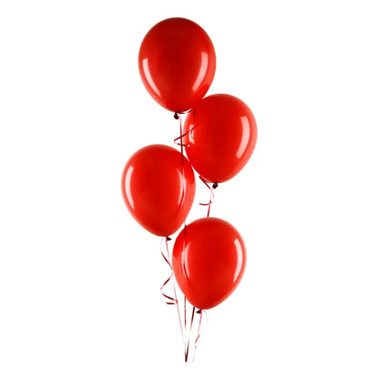 Bouquet Globos Spiderman 12pcs Decoración Cumpleaños Rojo/azul