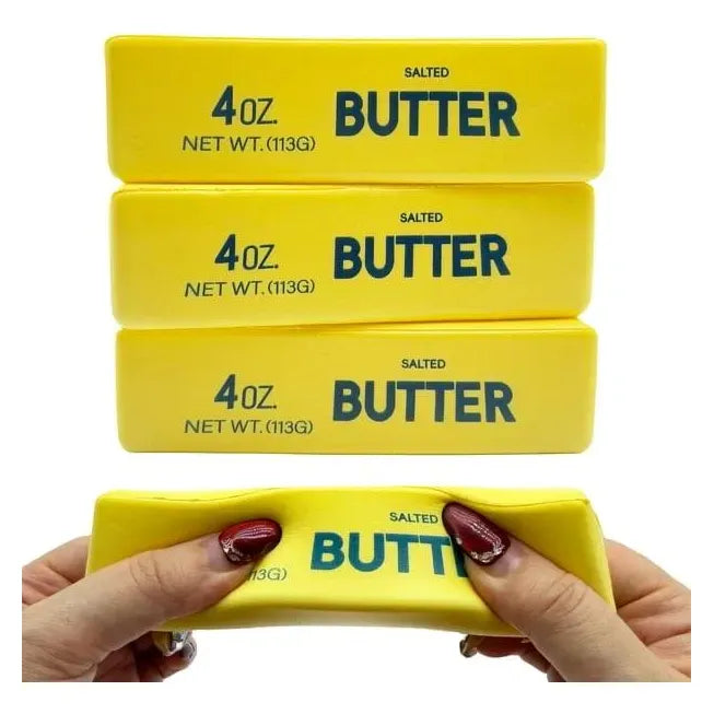 Squishy Barra De Mantequilla Anti-estrés Apretujable Butter Amarillo