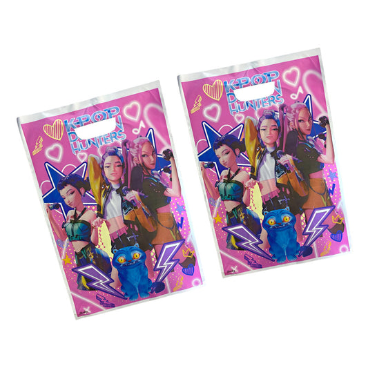 Pack 10 Bolsas Cumpleaños Dulceras Guerreras Kpop