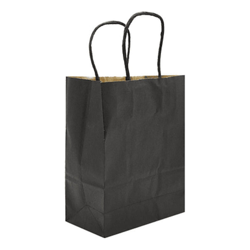 Pack 12 Bolsas De Papel Kraft De Color 27x21x11 Cm