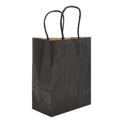 Pack 12 Bolsas De Papel Kraft De Color 27x21x11 Cm