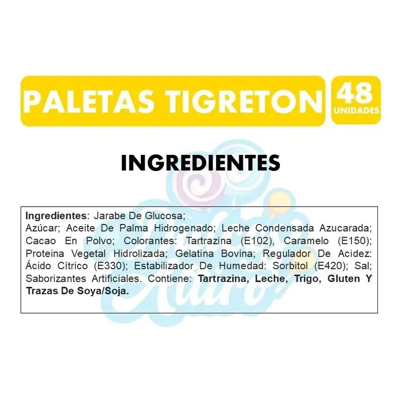 Paleta Tigreton (caja Con 48 Unidades)