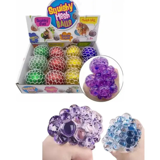 Pack 12 Squishies Ball Colores Sorpresas Juguetes Niños Surtido