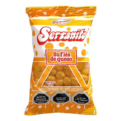Sufles De Queso Serranito Fruna ( 12 Unidades )