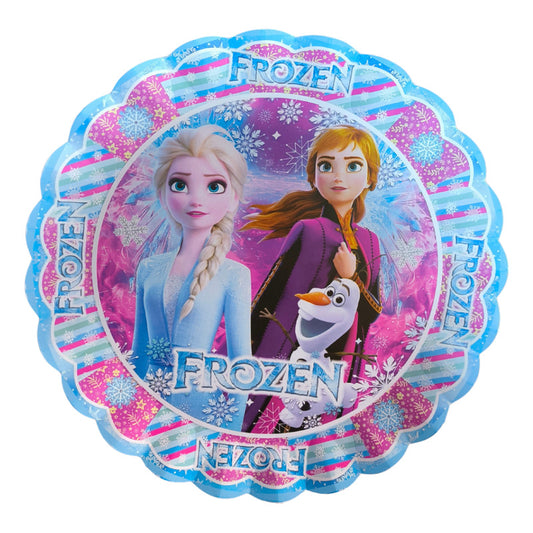 Pack 4 Bandejas Cumpleaños Frozen ( Cartón 32 Cm )