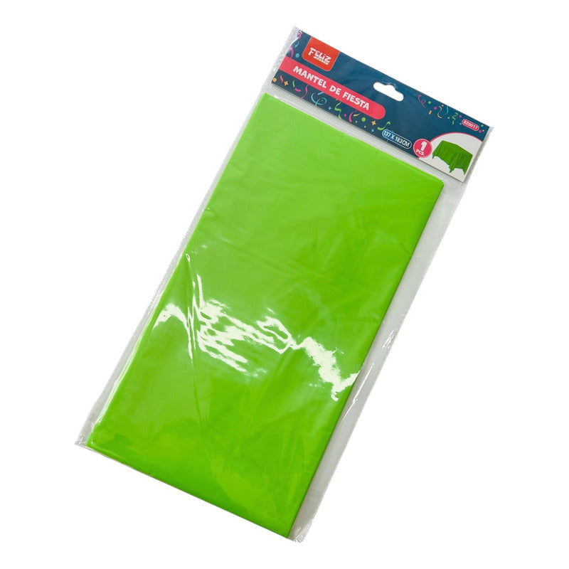 Mantel Plástico De Colores 137 X 183 Cm