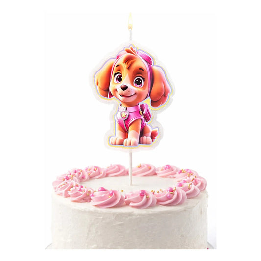 Vela Cumpleaños Sky Paw Patrol Cotillón