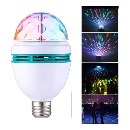Ampolleta Bola Disco Giratoria Para Fiestas
