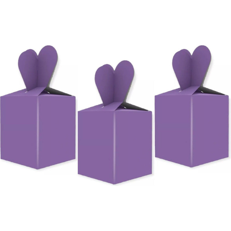 6 Unidades Cajitas De Dulce O De Sorpresa  Color A Eleccion