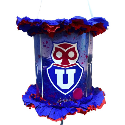 Piñata Cumpleaños Universidad De Chile La U Azul