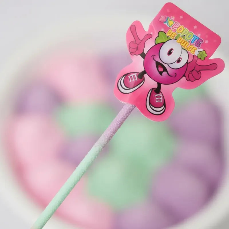 40 Unidades Dulces En Polvo Popote De Dulce Para Niños