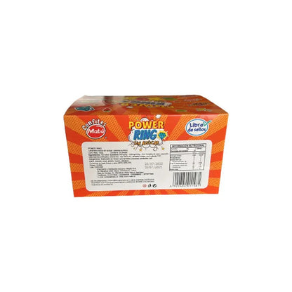 Caramelos Sin Azucar Forma Anillos Caja 24 Unidades