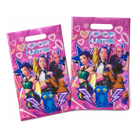 Pack 10 Bolsas Cumpleaños Dulceras Guerreras Kpop