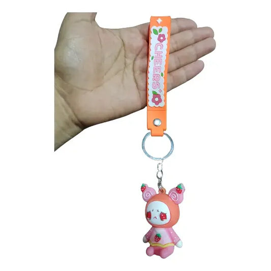 Pack 12 Llaveros De Silicona Figuras De Niños Mixtas