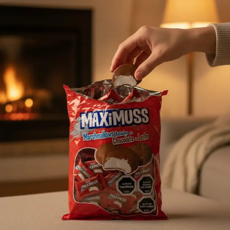 Dulces Maximuss Marshmallows Chocolates (30 Unidades)