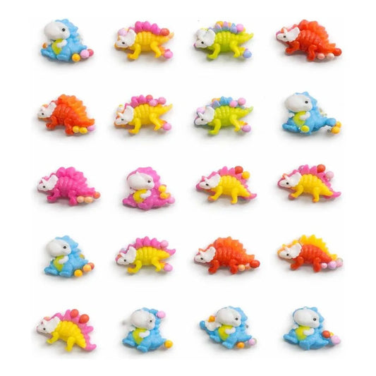 Pack 24 Squishies Dinosaurios Antiestrés Minifun Sorpresas Surtido