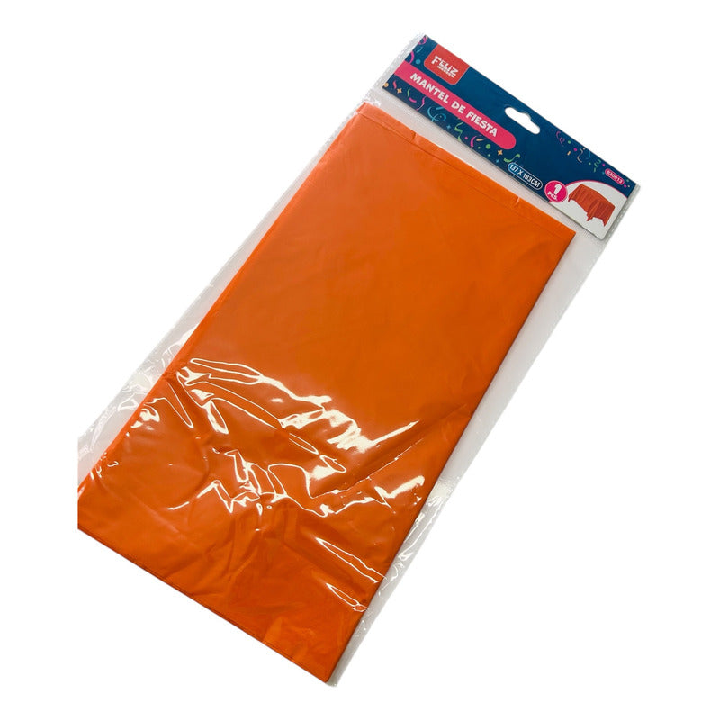 Mantel Plástico De Colores 137 X 183 Cm