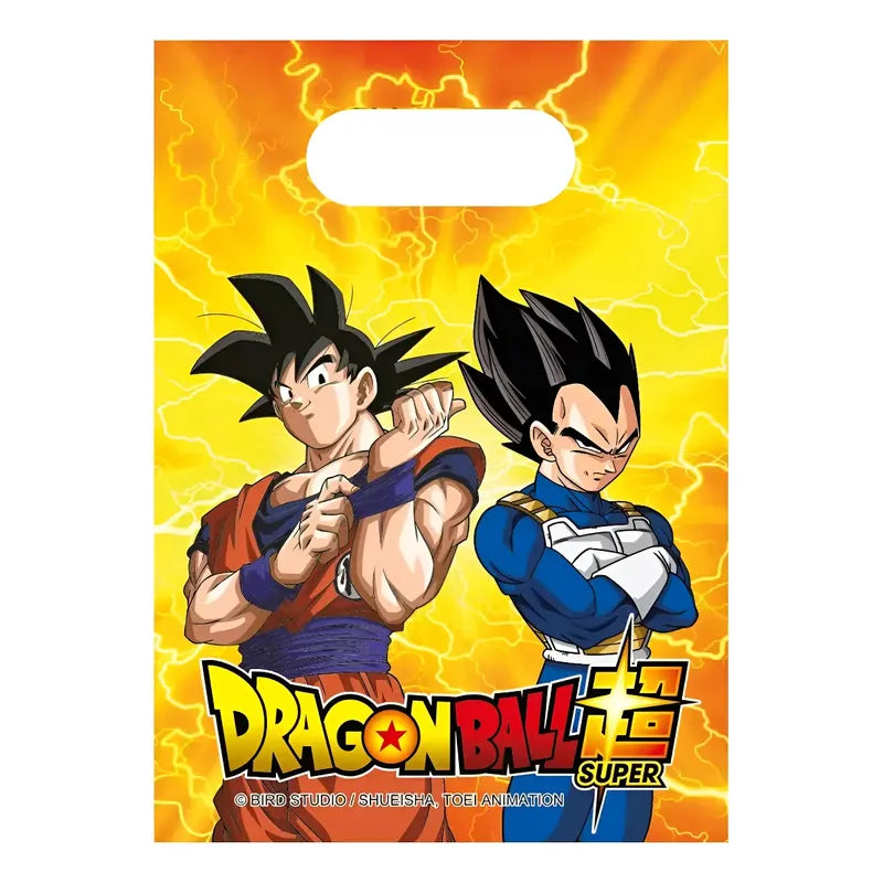 Pack 6 Bolsas Cumpleaños Dragon Ball Z Goku