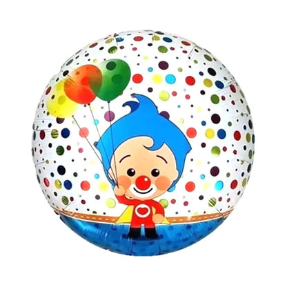 Set De Globos Plim Plim Para Cumpleaños, Decoración De Fiesta Con 57 Piezas Multicolor