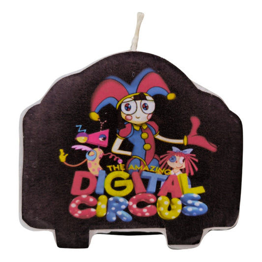 Vela Cumpleaños Digital Circus