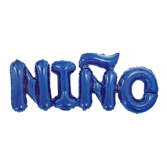 Globo Metálico Frase Niño