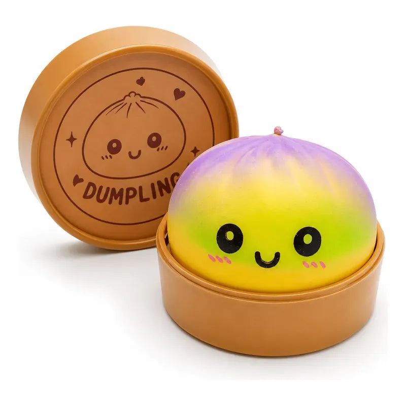 Squishy Antiestrés Dumpling Kawaii Multicolor Con Caja Multicolor