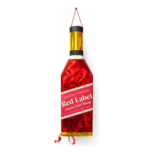 Piñata De Cumpleaños Adultos Wisky Rojo