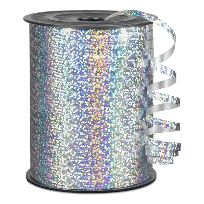 Rollo De Cinta Regalo Con Glitter Color A Elección